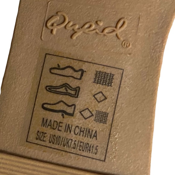 Qupid Swirl Leopard Print Mules NIB - Picture 6 of 6